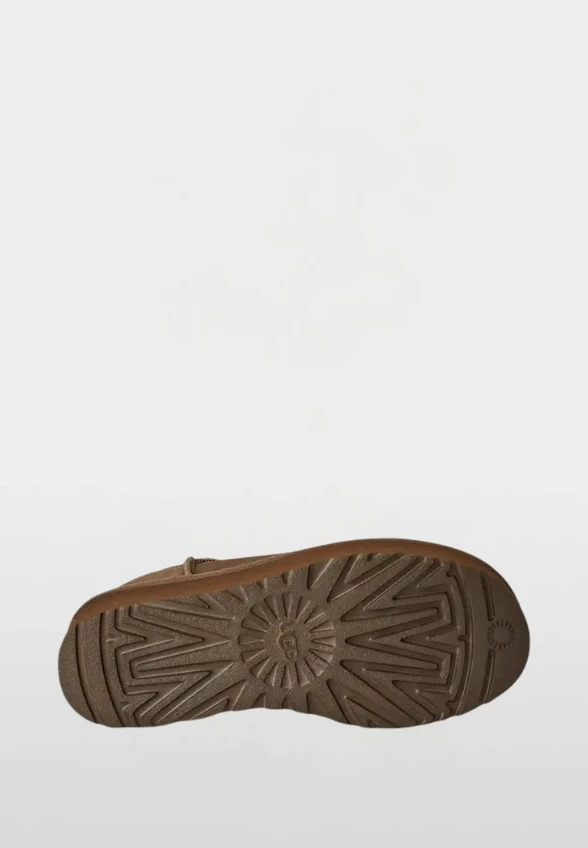 BOTKI CLASSIC ULTRA MINI PLATFORM JASNY BRĄZ