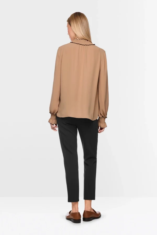SPODNIE SILEA SLIM-FIT CZARNE