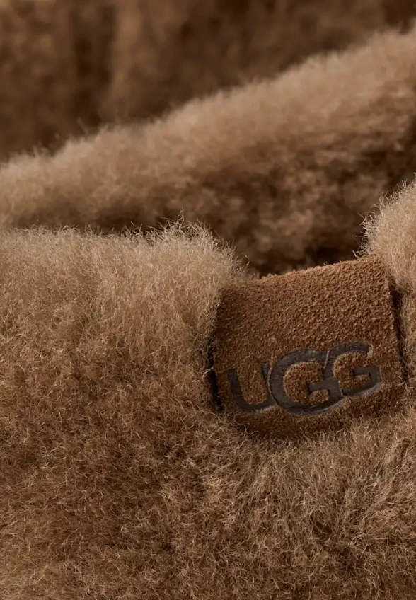 MULE ELEA FLUFFED SLIP-ON JASNY BRĄZ
